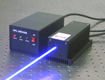 447 nm低噪声蓝紫光激光器，MLL-T-F-447/1000~3500mW